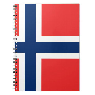 Flag of Norway - Norges flagg - Det norske flagget Notebook