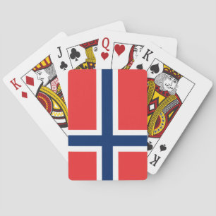 Flag of Norway Playing Cards