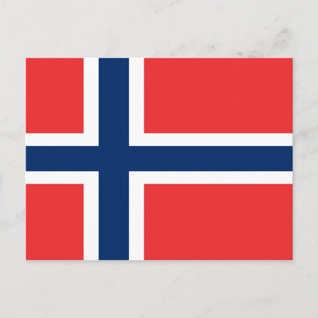 Flag of Norway Postcard (Front)