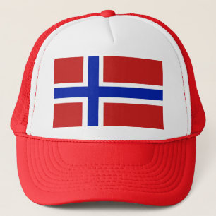 Flag of Norway Scandinavian Trucker Hat