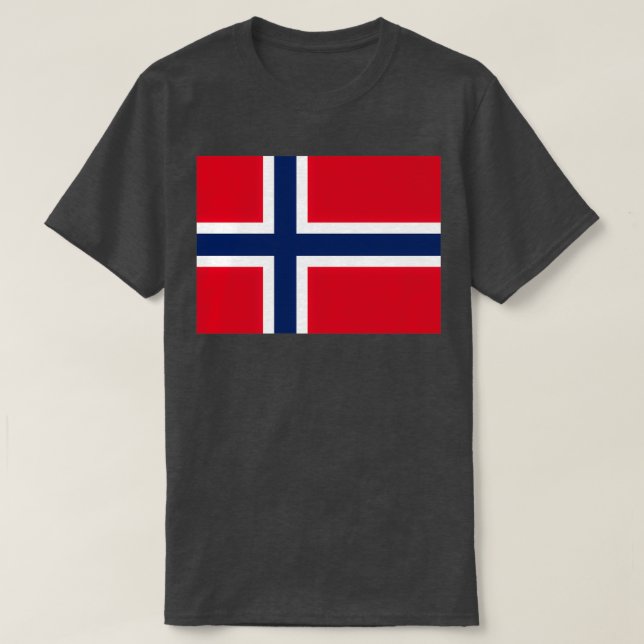 Flag of Norway T-Shirt (Design Front)