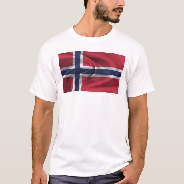 Flag Of Norway T-Shirt (Front)