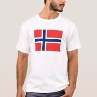 Flag of Norway 	T-Shirt