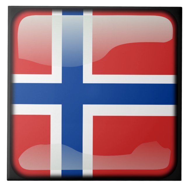Flag of Norway Tile (Front)