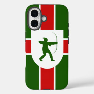 Flag of Nottinghamshire  iPhone 16 Case