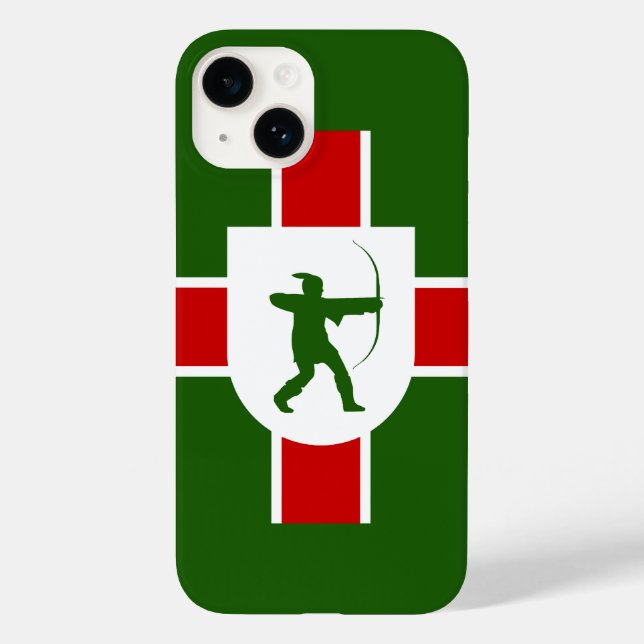 Flag of Nottinghamshire Case-Mate iPhone Case (Back)