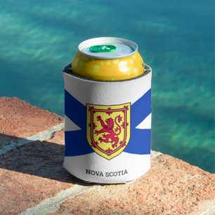 Flag of Nova Scotia, Canada Can Cooler