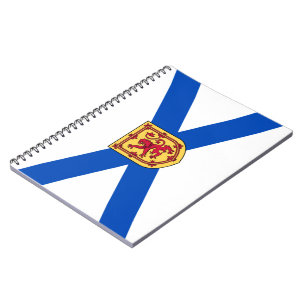 Flag of Nova Scotia (Canadian Province) Notebook