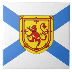 Flag of Nova Scotia Ceramic Tile
