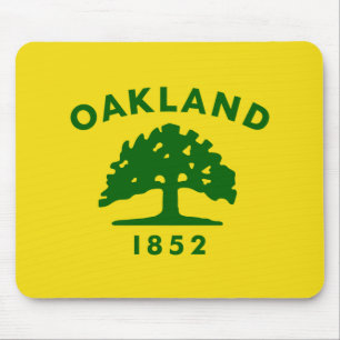 Flag of Oakland, California Mouse Pad