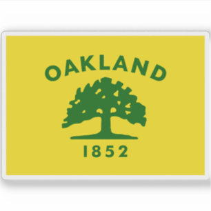 Flag of Oakland, California, USA