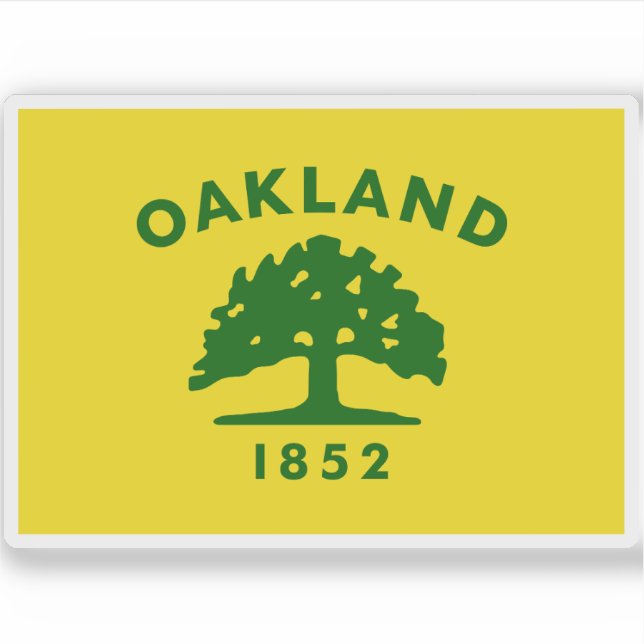 Flag of Oakland, California, USA (Front)