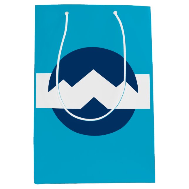 Flag of Ogden, Utah Medium Gift Bag (Front)