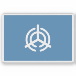 Flag of Oita city (Ōita), Oita, Japan