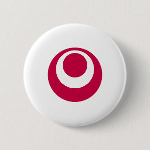 Flag of Okinawa Prefecture, Japan 6 Cm Round Badge