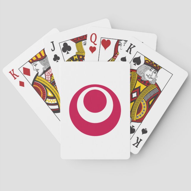 Flag of Okinawa Prefecture, Japan Playing Cards (Back)