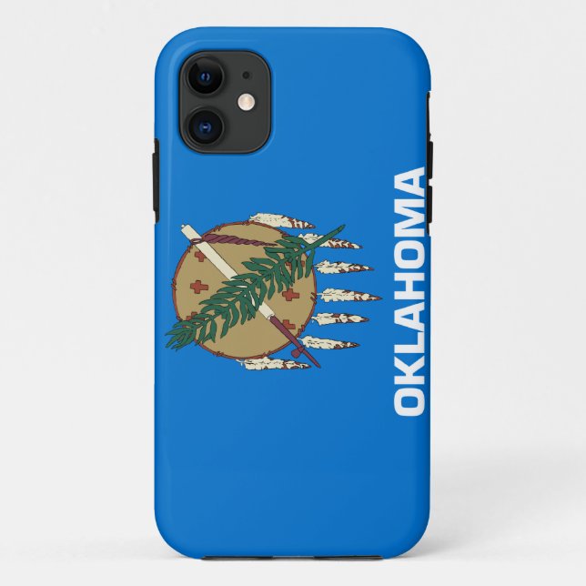 Flag of Oklahoma Case-Mate iPhone Case (Back)