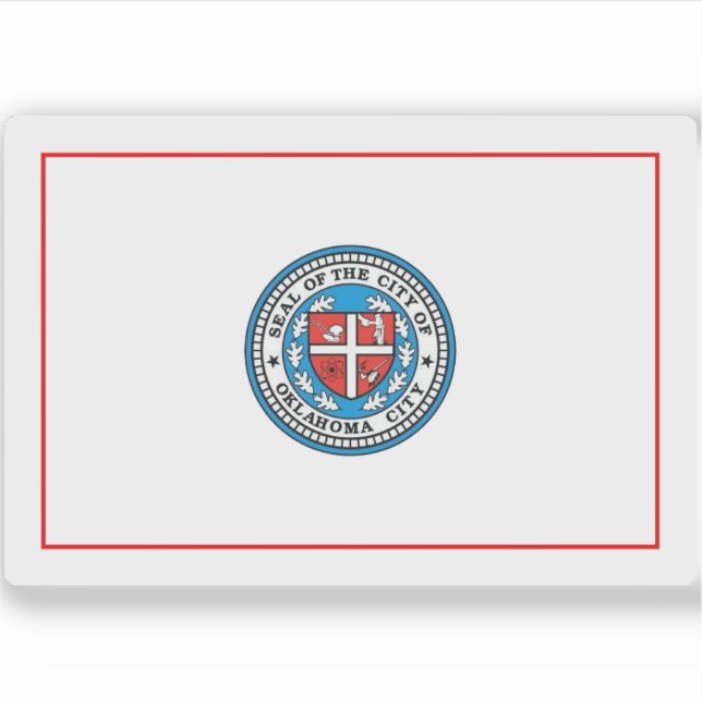 Flag of Oklahoma City, Oklahoma, USA (Front)
