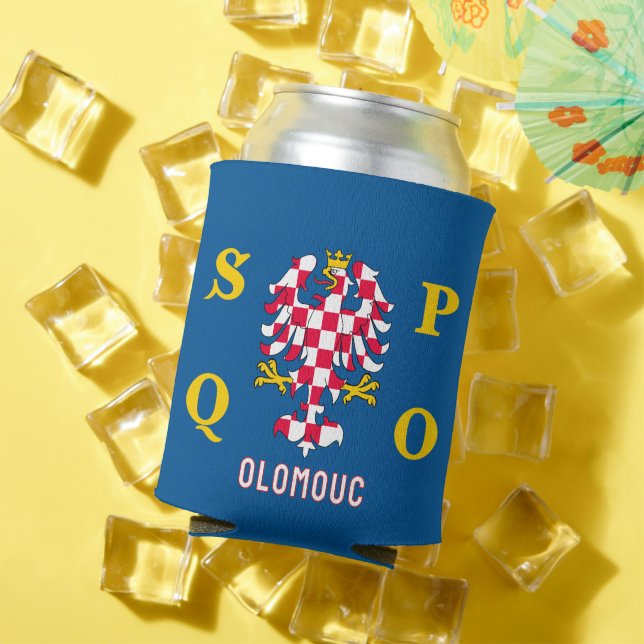 Flag of Olomouc Can Cooler (In Situ Summer)