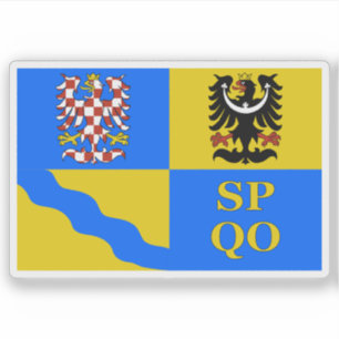 Flag of Olomouc Region, Czech Republic