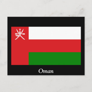 Flag of Oman Postcard