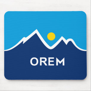 Flag of Orem, Utah Mouse Pad