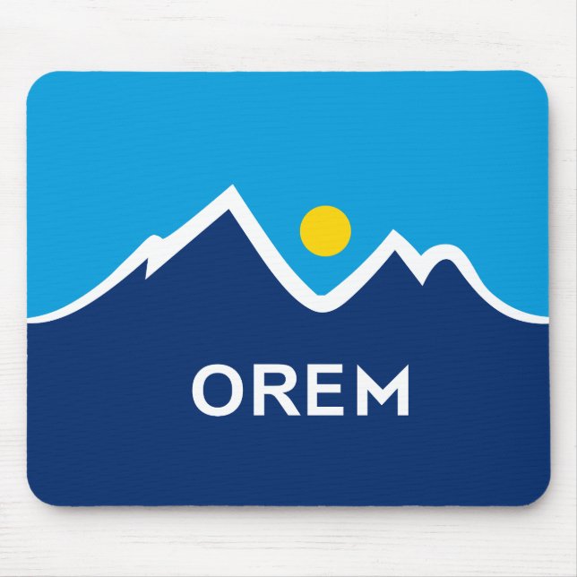 Flag of Orem, Utah Mouse Pad (Front)