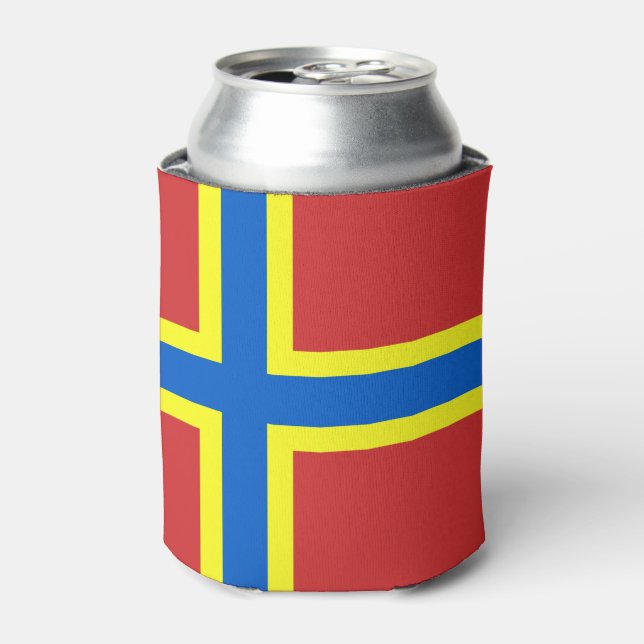 Flag of Orkney Can Cooler (Can Front)