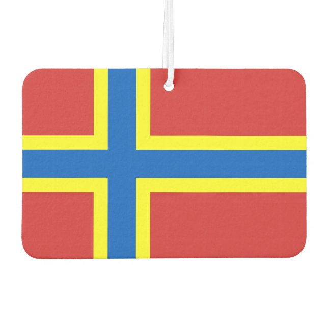 Flag of Orkney Car Air Freshener (Front)
