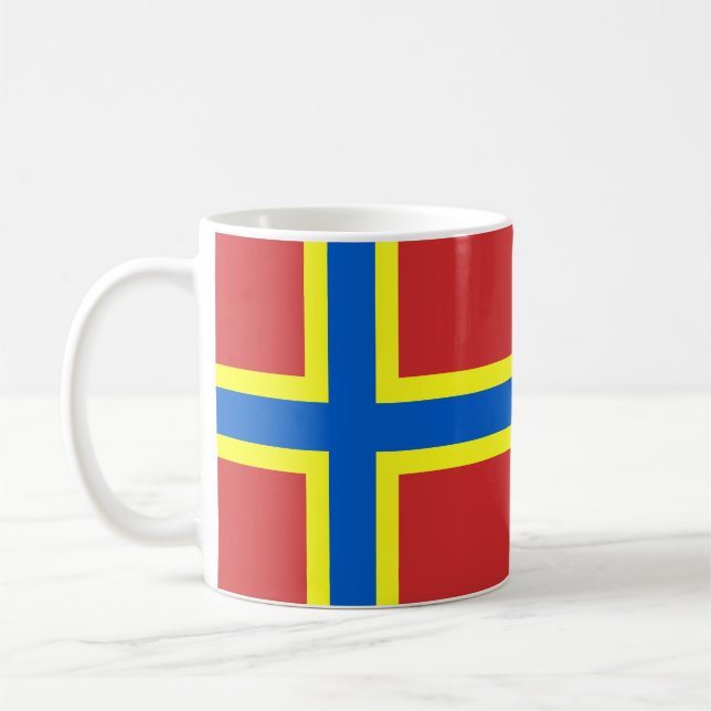 Flag of Orkney Coffee Mug (Left)