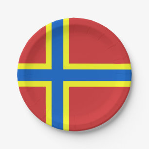 Flag of Orkney Paper Plates