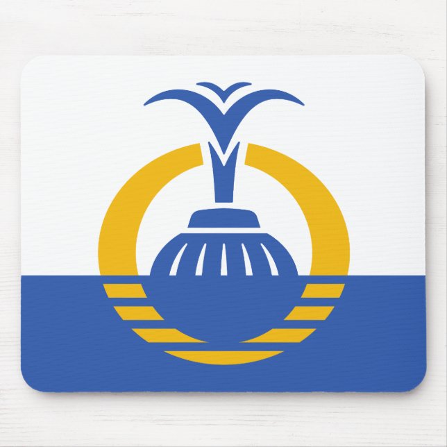  Flag of Orlando, Florida. Mouse Pad (Front)