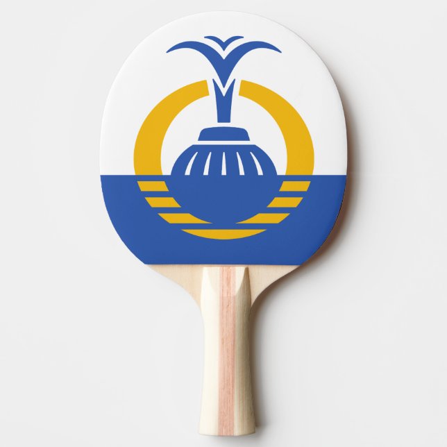  Flag of Orlando, Florida. Ping Pong Paddle (Front)