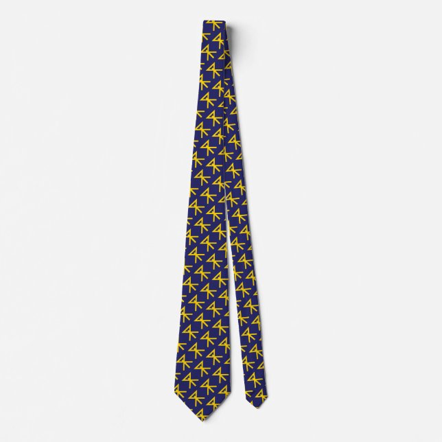 Flag of Osaka - city (大阪市) Tie (Front)