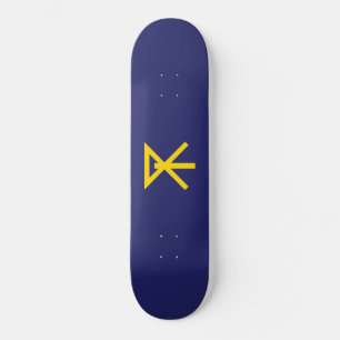 Flag of Osaka (Japan) Skateboard