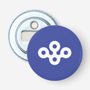 Flag of Osaka Prefecture, Japan Bottle Opener