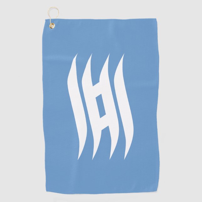 Flag of Osaka Prefecture, Japan Golf Towel (Front)