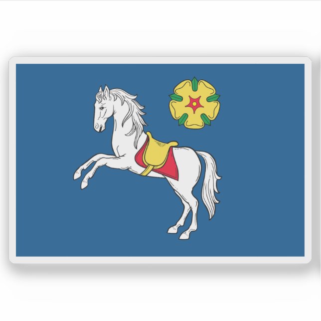 Flag of Ostrava, Czech Republic (Front)