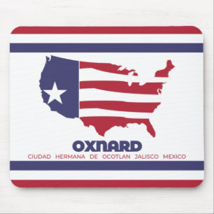 Flag of Oxnard (California) Mouse Pad