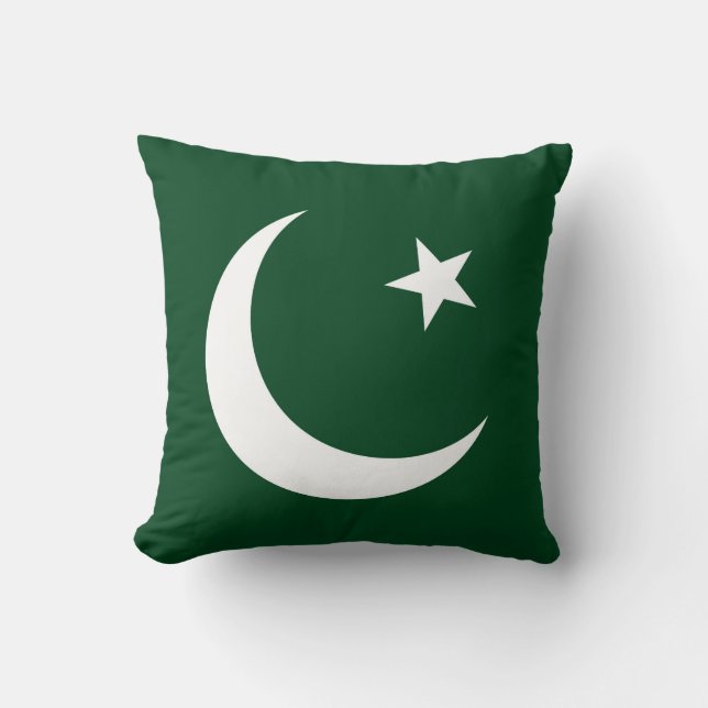 Flag of Pakistan Cushion (Front)