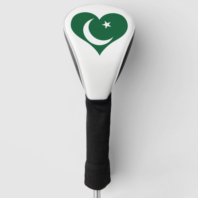 Flag of Pakistan Golf Head Cover (Front)