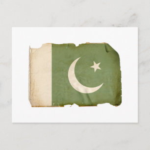Flag of Pakistan Postcard