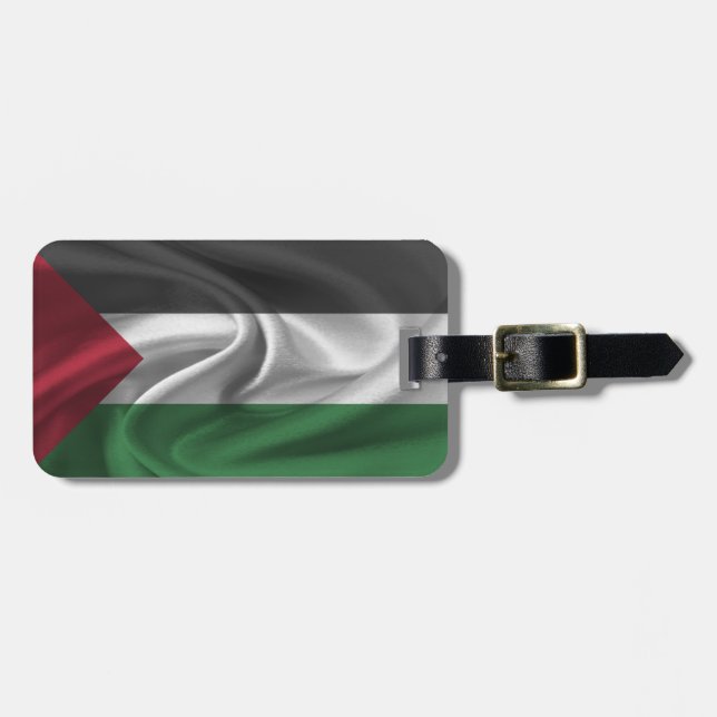 Flag Of Palestine Luggage Tag (Front Horizontal)