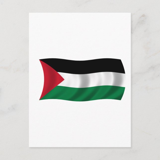 Flag of Palestine Postcard (Front)
