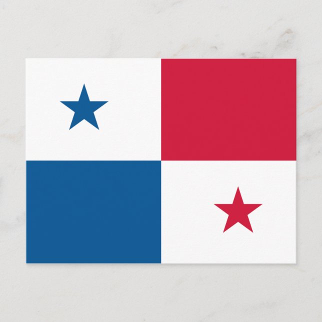 Flag of Panama Postcard (Front)