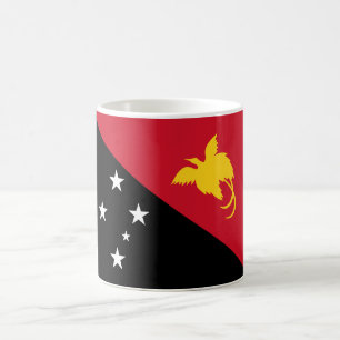 Flag of Papua New Guinea Coffee Mug