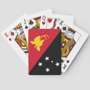 Flag of Papua New Guinea Playing Cards