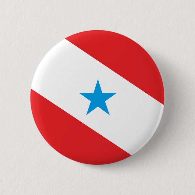 Flag of Par3a Brazil 6 Cm Round Badge (Front)