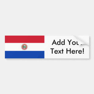Flag of Paraguay Bumper Sticker