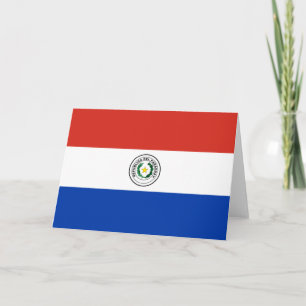 Flag of Paraguay Card